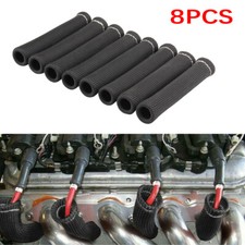 8 Pcs 2500 Spark Plug Wire Boots Protector Sleeve Heat Shield Cover For Ls1 Ls2