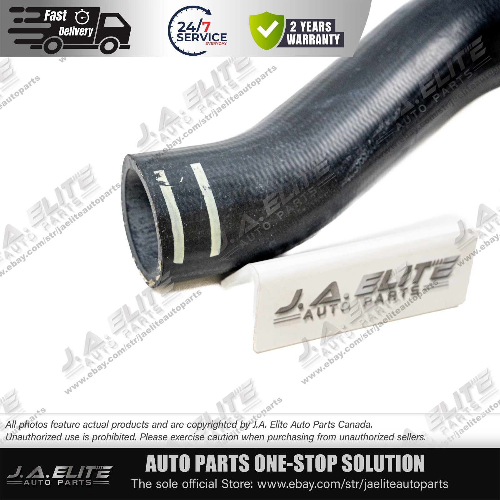 Radiator Water Outlet Hose for Maserati Ghibli, Quattroporte, Levante 3.0L V6