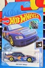 Hot Wheels 2020 Factory Set HW Race Team #209 2010 Chevy Impala Blue w/ 5SPs #4