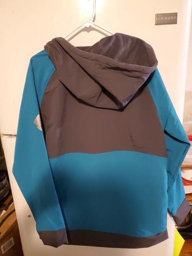 Spyder Jacket Mens Large Blue Full Zip Hooded Jacket NWT - Picture 6 of 7