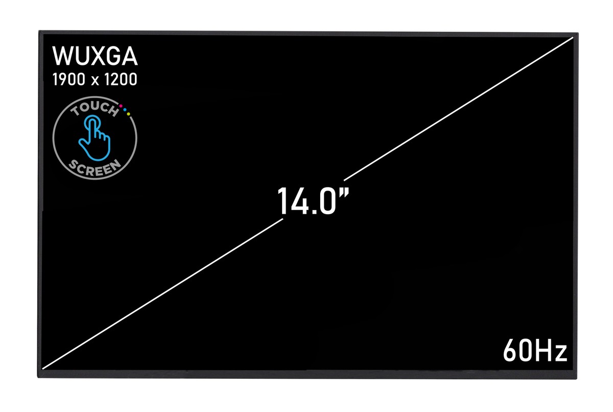 Écran LCD Compatible Pour Portable BOE NV140WUM-N41 14" IPS 1920x1200 - 30 Broches - Neuf