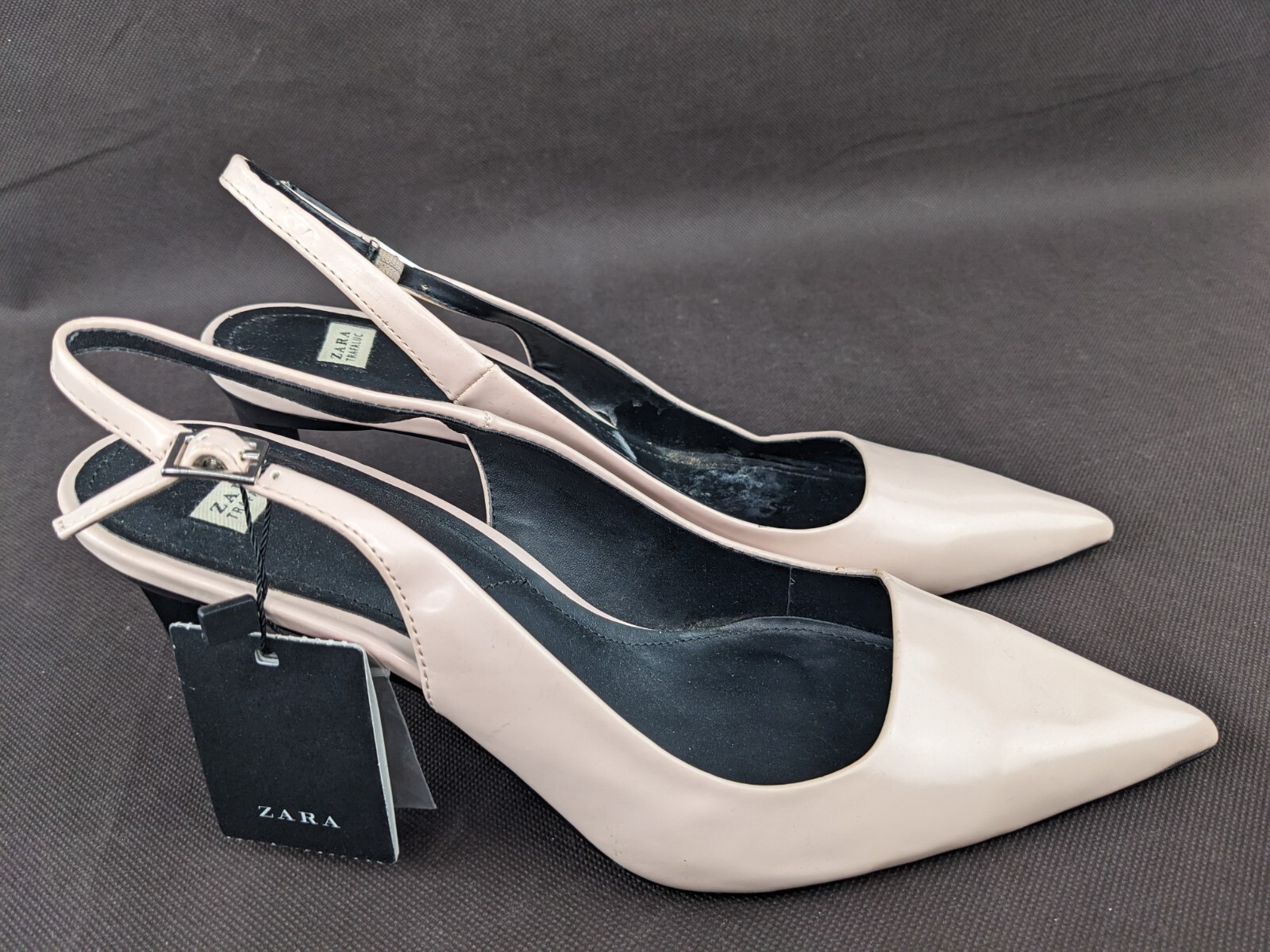 Escarpins Zara Trafaluc Taille 36/6 - Occasion - Rose - Talons Hauts