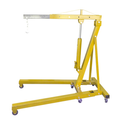 Yellow Hot 2 TON Red 4000lb Engine Motor Hoist Cherry Picker Shop Crane Lift