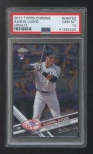 PSA 10 Aaron Judge 2017 TOPPS CHROME ROOKIE RC SP HMT50  YANKEES STAR  MVP ? HOT