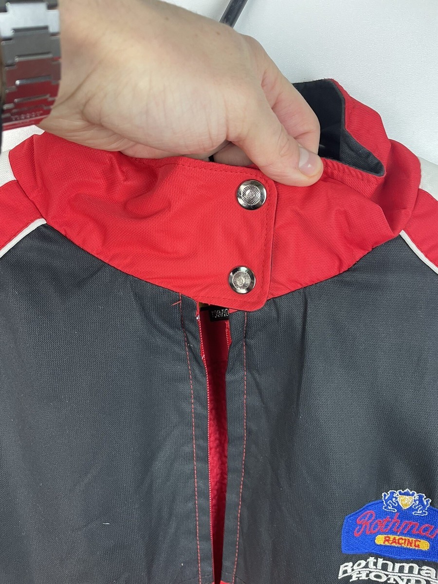 Honda Rothmans Racing Vintage Jacket Red Size XL | eBay