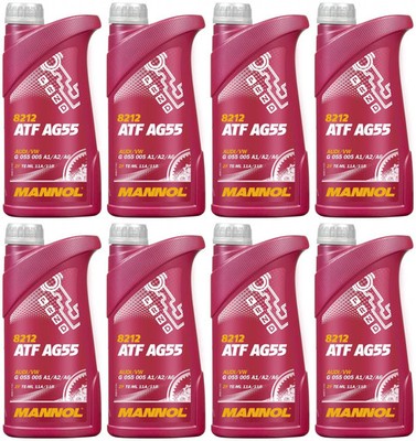 8l Mannol 8212 ATF AG55 Automatikgetriebeöl 8x1l für ISUZU Genuine ATF