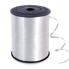 TONIFUL 500 Yards Curling Ribbon-Balloon 1500 Foot (Pack of 1), Silver 