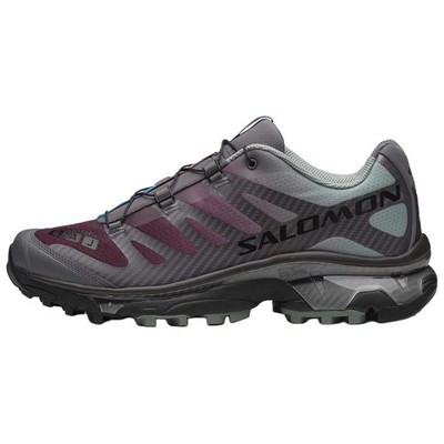 SALOMON XT-4 Anti-Slip Wear-Resistant Low-Top Outdoor Shoes Unisex Gray - 477411