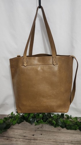 MADEWELL TRANSPORT BRAUN MEDIUM UMHÄNGETASCHE BEUTELTASCHE Handtasche Damen oben offen - Bild 2 von 8