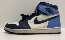 Nike Air Jordan 1 Retro Alto OG Obsidian Sail University Azul Talla 10