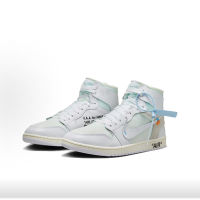 Off-White x Air 1 Retro OG High Alaska - AA3834-100 | eBay