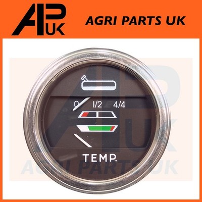 Wassertemperatur & Tankanzeige für Fiat 540S 550 600 640 650 750 850 900 Traktor