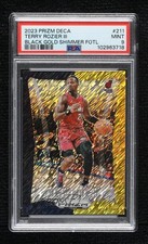 2023 Prizm Deca FOTL Black Gold Shimmer 1/8 Terry Rozier III #211 PSA 9 MINT i0b