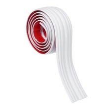 Wall Corner Protector 1.6 in x 3.3 Ft, Self Adhesive Wall Corner Guard, White