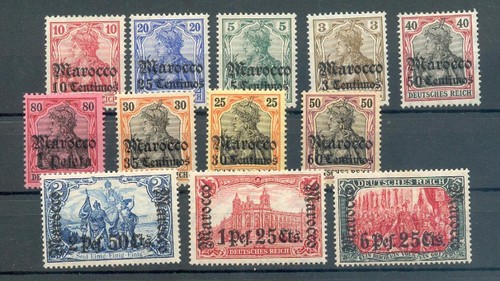 Morocco 34/45 Set MH 630EUR, MICHEL 34/45, France 72525