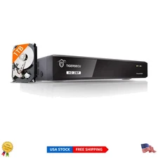 Advanced 8-Channel 1080P DVR with 1TB Storage - Hybrid 6-in-1 CCTV Compatibility