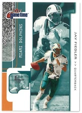 2001 Fleer Game Time - Jay Fiedler #40