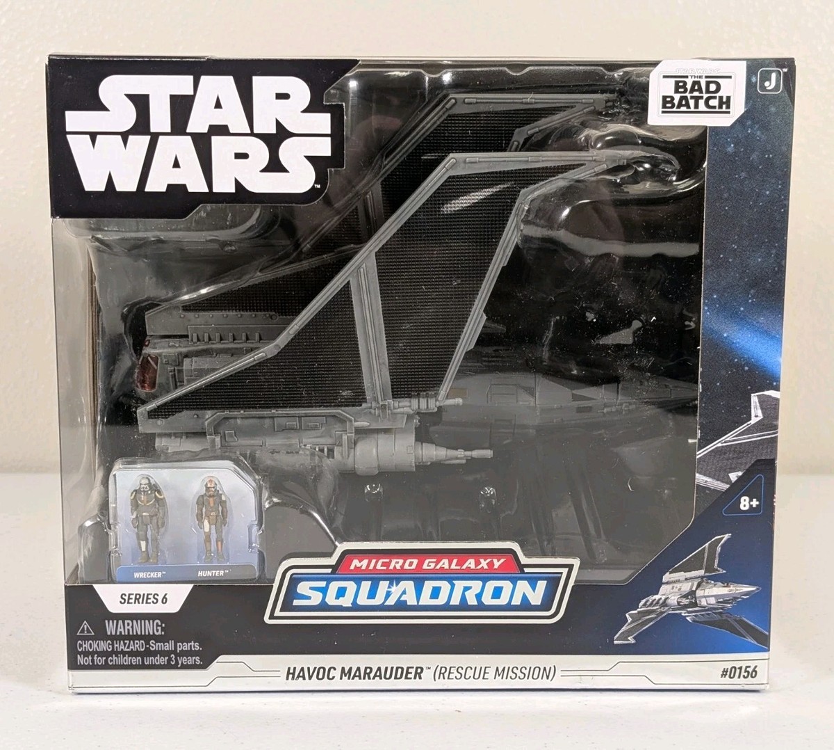 Star Wars Micro Galaxy Squadron Bad Batch Havoc Marauder Ship