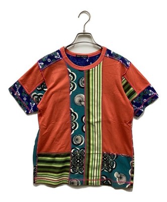 ISSEY MIYAKE Patchwork T-shirt Men Multicolor | eBay