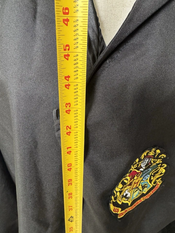 Bata de Harry Potter Hogwarts grande negra con capucha por rubíes disfraces Halloween Foto 4 de 4