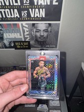 2025 Topps Chrome UFC Checkerboard Rookie Autograph Joshua Van #136