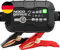 Noco GENIUS2: 2A BatterieladegeräT FüR Auto & Motorrad — 6V/12V Erhaltungsladege