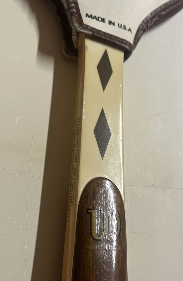 Vintage / Wilson Jack Kramer Pro Staff Holz Tennisschläger Wood Racket L3 - Bild 3 von 4