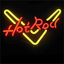 Neonetics 4HOTRO Hot Rod Neon Sculpture 13 Width x 10 Height x 6 Depth