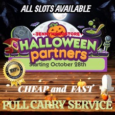 HALLOWEEN PARTNERS RUSH and NO RUSH FULL CARR...