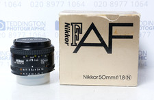 Nikon AF Nikkor 50mm f/1.8 - Boxed
