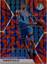 2019-20 Panini Mosaic Mosaic Blue Reactive #193 Hamidou Diallo - BSK