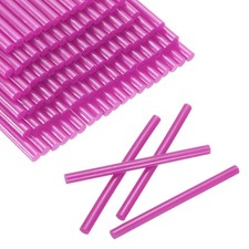 100pcs Mini Glue Stick 0.3"x3.9" High-Stick Hot Glue Gun Sticks, Pink 0.19 per stick