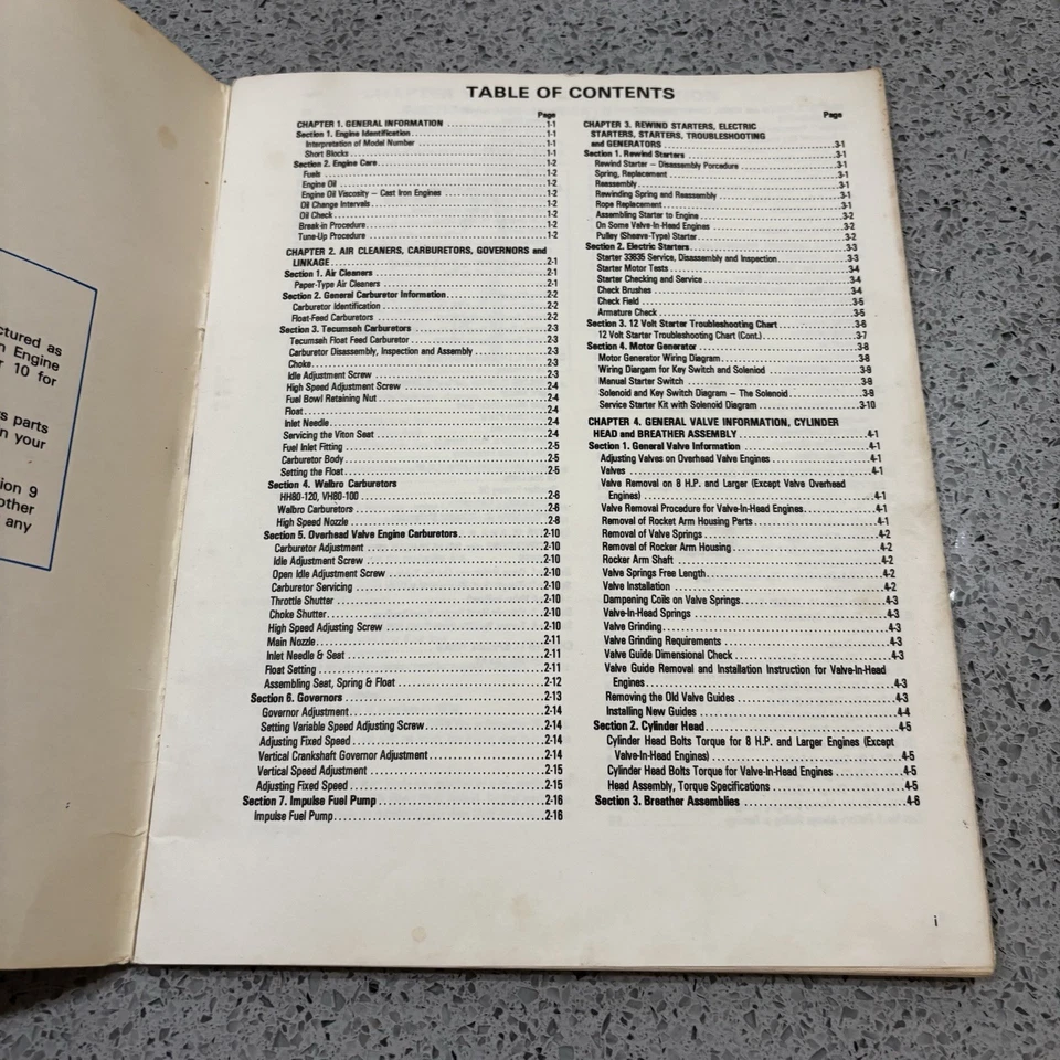 Vintage Book Sears 4 Cycle Engines Do It Yourself Handbook  Cast Iron Engines 8 - Image 4 of 4