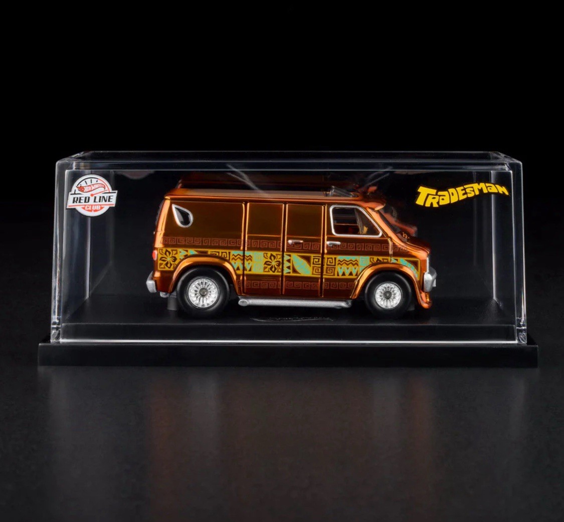 新品Hotwheels RLC ‘70s Dodge Tradesman Van Hot Wheels 2023 RLC Exclusive 70s Dodge Tradesman Van HGK78