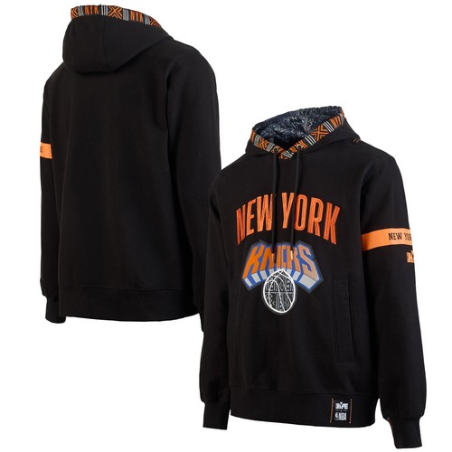 Men's NBA x Two Hype Black New York Knicks Culture & Hoops Collection Premium