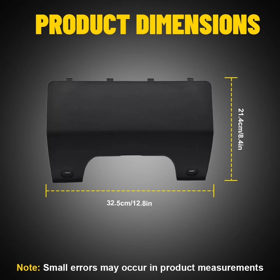 Rear Bumper Towing Eye Hook Cover W/ Clips For Land Rover LR3/LR4 DPO500011PCL - Image 2 of 4