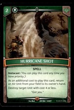 Hurricane Shot 39/86 Argent Saga 2019 ARG Trading Card CCG TCG