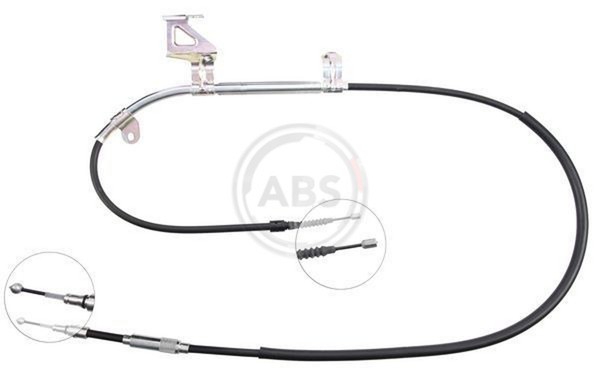 A.B.S. Bremsseil Seilzug Feststellbremse K18387 FüR Superb 3U4 Skoda 1 Tdi-image