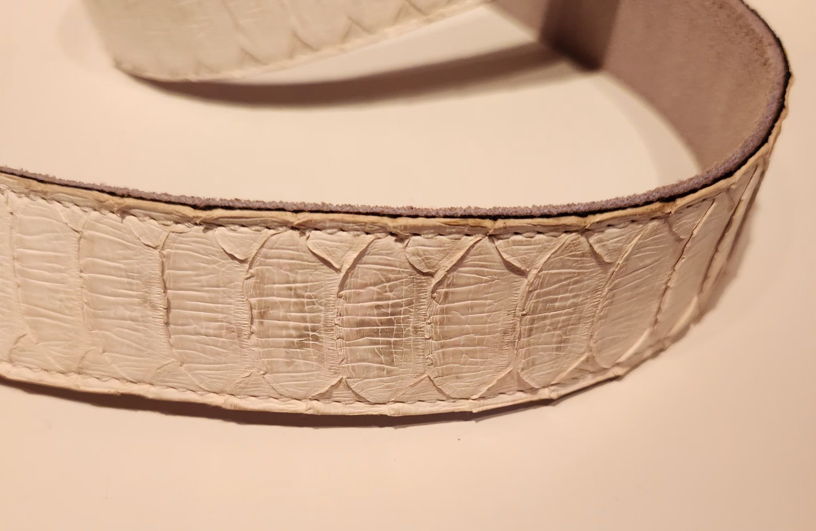 AMAZING Python Snake Belt with Removable Agate St… - image 12