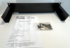Black Box Network Services RM48 3U Flushmount Mount Black Wall Bracket USA