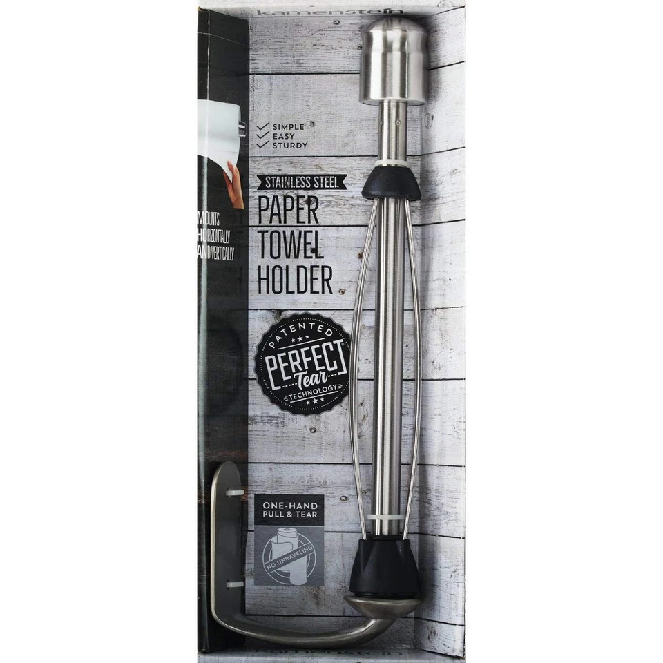 Kamenstein 4554ASB Perfect Tear Patented Wall Mount Paper Towel Holder with R... - Image 2 of 3