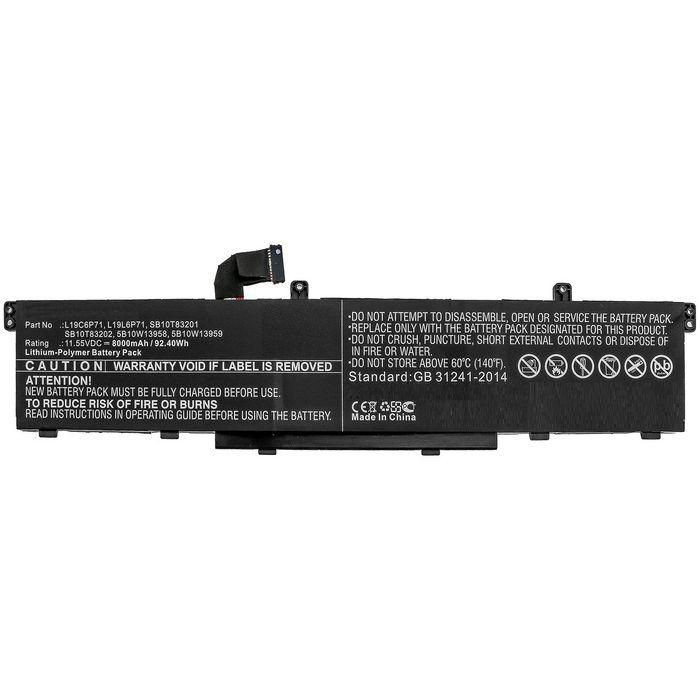 CoreParts 5B10W13958-CP Laptop Battery. 92.40Wh