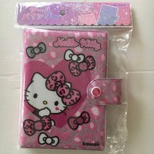Seal Sticker Binder Leopard Print Hello Kitty Book