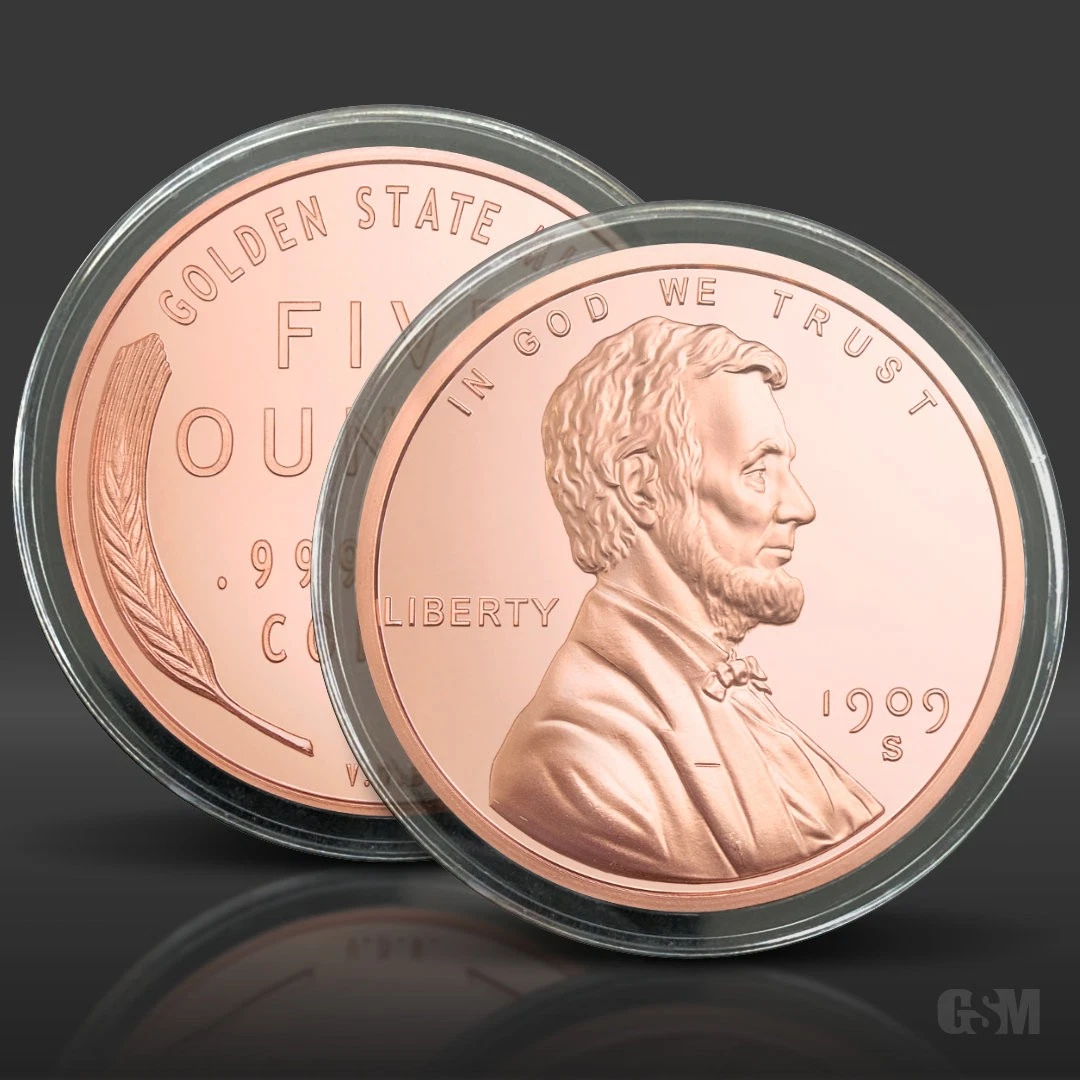 Golden State Mint 5 oz Precious Metal Content per Unit Bullions
