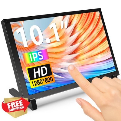 ELECROW 10.1'' Touchscreen Monitor HD IPS Display for Raspberry Pi