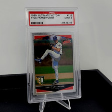 Kyle Farnsworth Rookie Card RC 1999 Ultimate Victory PSA 9 Cubs LOW POP. rookie card picture