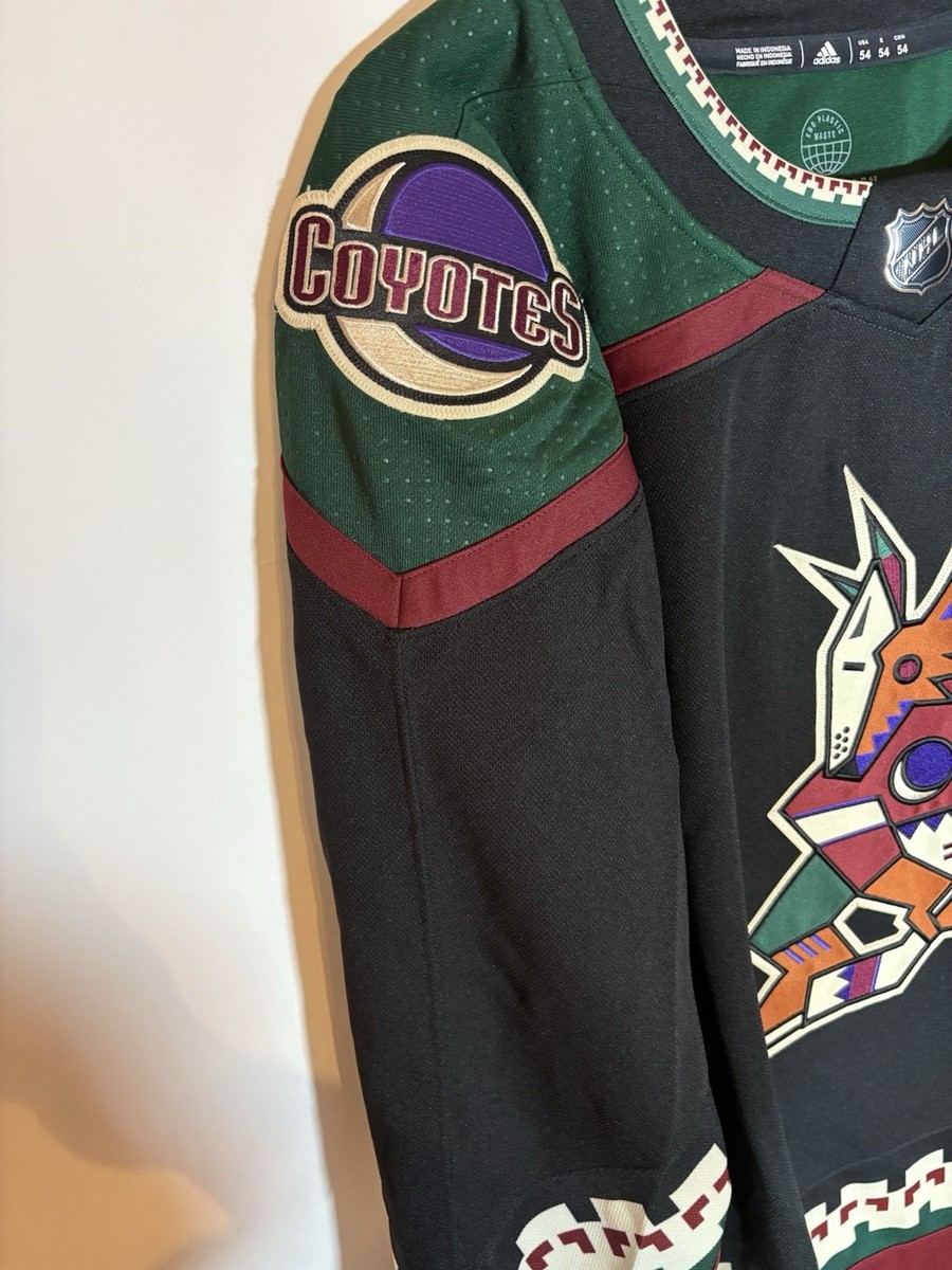 Adidas Primegreen Arizona Coyotes Kachina Logo Hockey Jersey Size