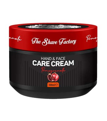 The Shave Factory  Hand&Face Care Cream Pomegranate 300ml