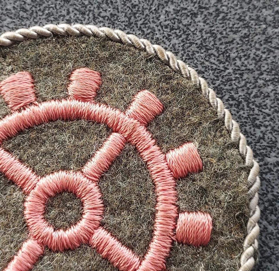 Insigne sous officier allemand troupe blindée, panzertruppen ww2, normandie 1944 - Photo 2/4