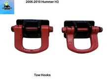 15826713 06 07 08 09 10 Hummer H3 Front Tow Hooks